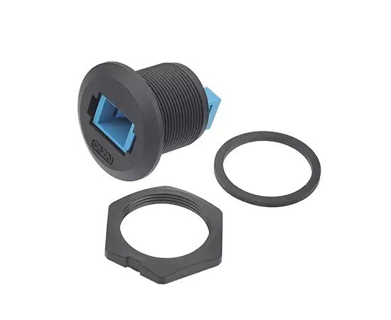 EP-FDDI Одномодовый одножильный разъем для монтажа на передней панели (резьбовой)