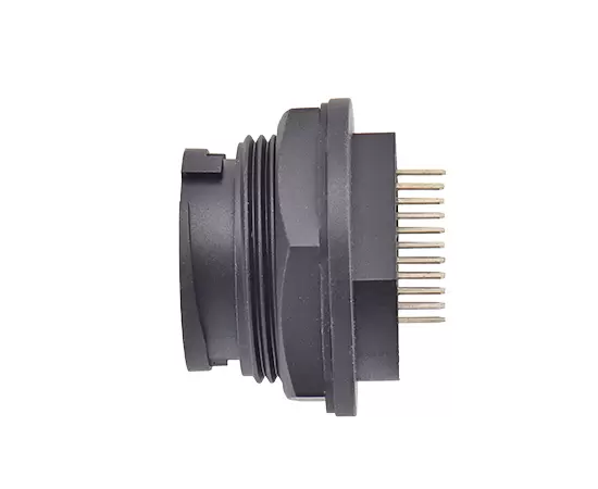 E16 EHDMI гнездо для задней панели печатной платы (байонет)