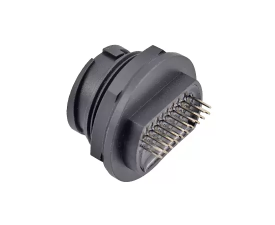 E16 EHDMI гнездо для задней панели печатной платы (байонет)