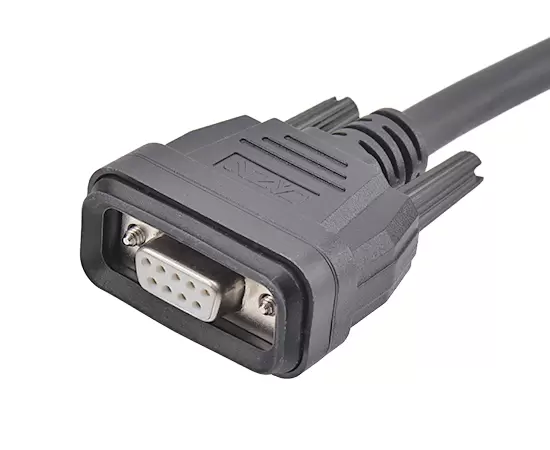 EDB1- Прямой женский литой штекер