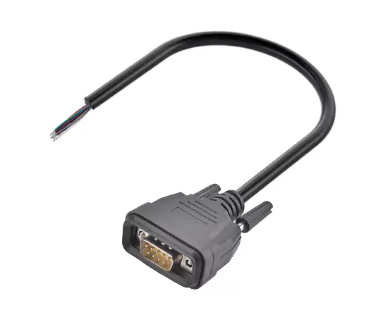 EDB1- Прямой штекерный разъем с литой резьбой