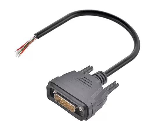 EDB2 - Прямой штекерный разъем с литой резьбой