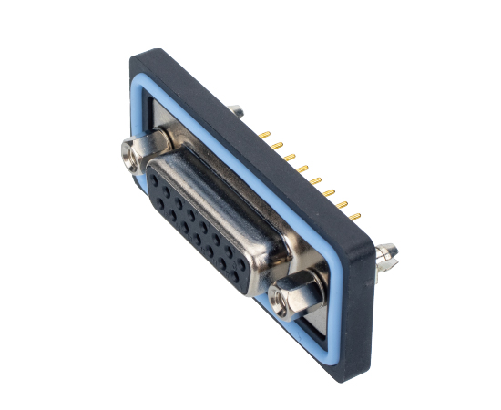 Женский розетка EDB2-Stright (PCB, PEG)