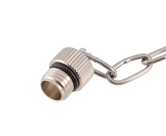 Цельнометаллический пылезащитный кожух M8 (внешний винт + металлическая цепь)